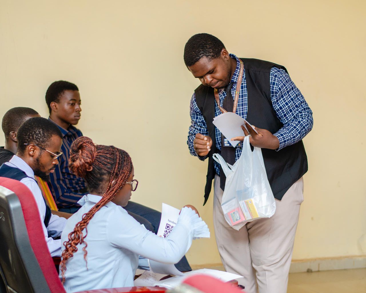Adherence kits distributed in the field