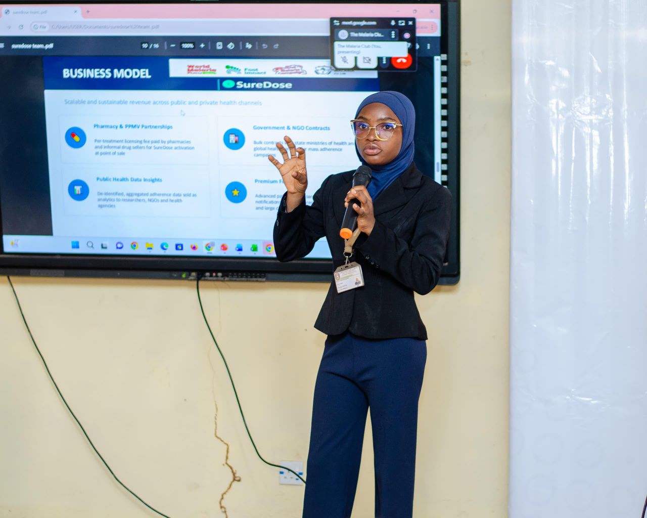 SureDose business model — pitch session